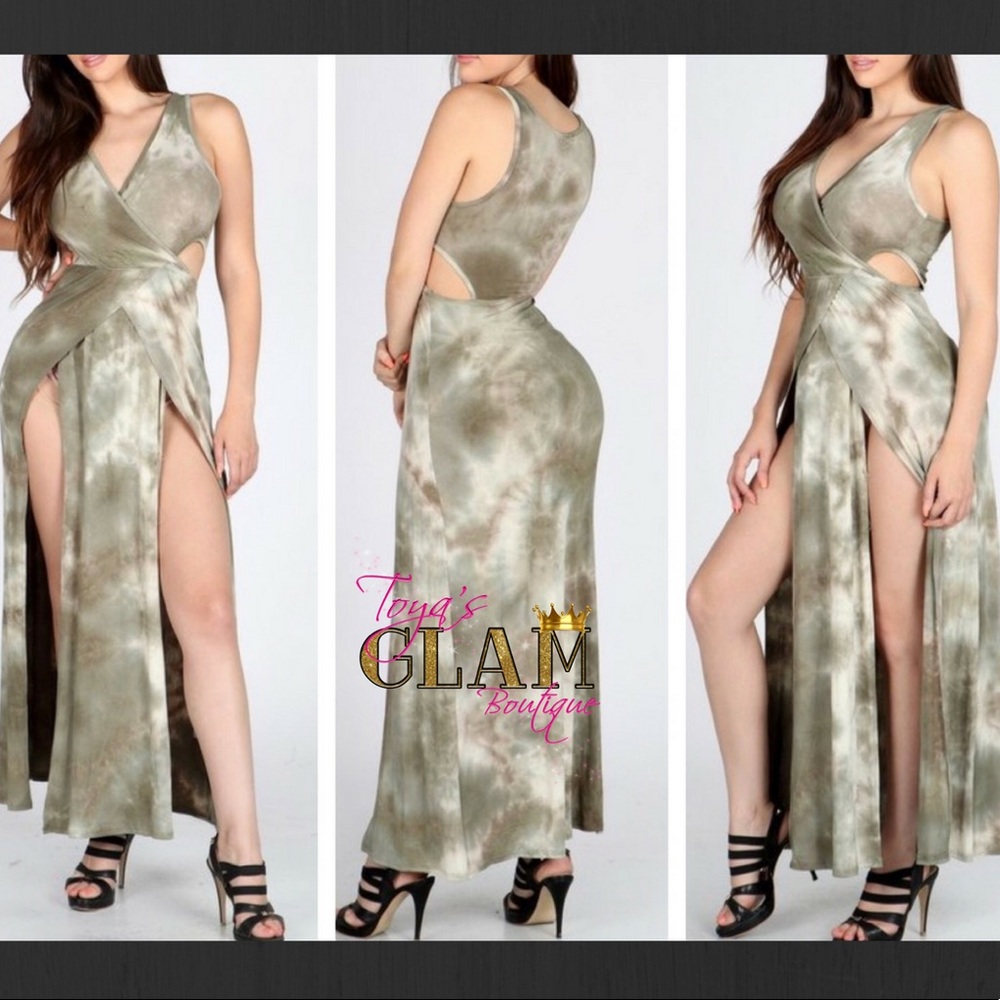 Tie Dye Maxi Dress